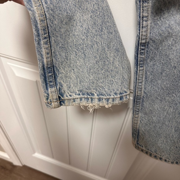 Zara Ripped, Denim, Distressed Jeans Size 4 High-Waisted - Picture 3 of 6